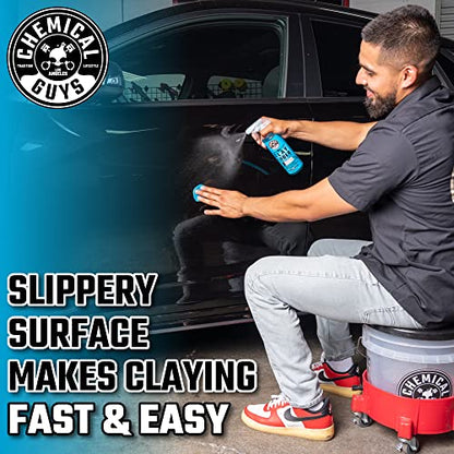 Chemical Guys, OG Clay Bar & Luber Synthetic Lube Kit, Medium Duty, 2-Piece - style: OG Light/ Medium Clay Bar Kit
