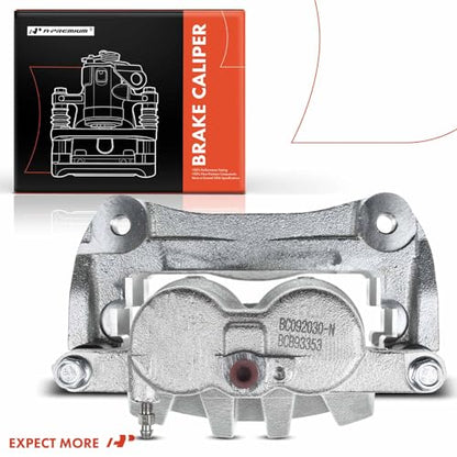 A-Premium Front Right Passenger Disc Brake Caliper with Bracket - style: Front Passenger Side