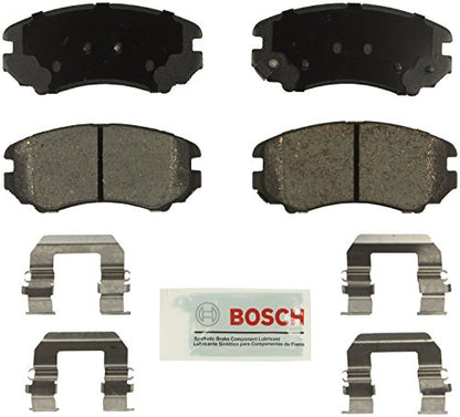BOSCH BE924H Blue Ceramic Disc Brake Pad Set with Hardware - Front