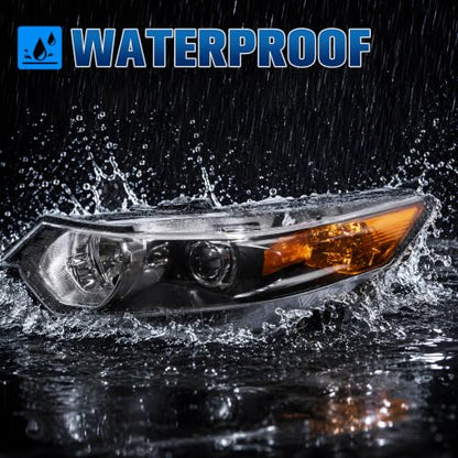 Headlights Compatible with 2009-2014 Acura TSX Sedan