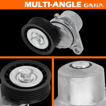 GAHA Tensioner Pulley Assembly, Compatible for Mazda 2007–2010 3 - size: 38485