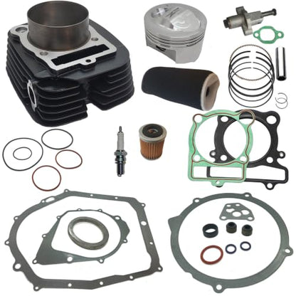 ZOOM ZOOM FORGED 366cc Big Bore Cylinder Kit Forged Piston For 1987-2004 Yamaha Warrior 350 & 2004-2013 Yamaha Raptor 350 Gasket Set