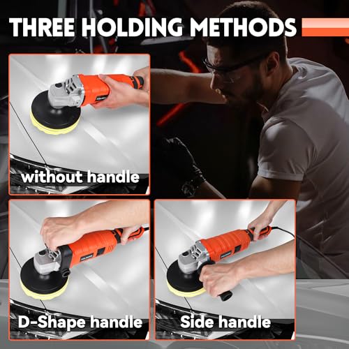1580W Rotary Car Buffer Polisher for Polishing Waxing