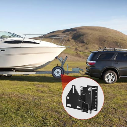 Nilight Spare Tire Carrier 3-Nuts Design Fits 4 & 5 & 6 Lugs Wheels - color: 3-Nuts Design Spare Tire Carrier