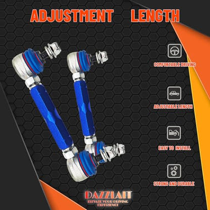 150mm-200mm Universal Adjustable Sway Bar End Links | M10 Stud with 12 mm Spacer Washer | Adjustable Sway Bar Links - size: 150MM-200MM