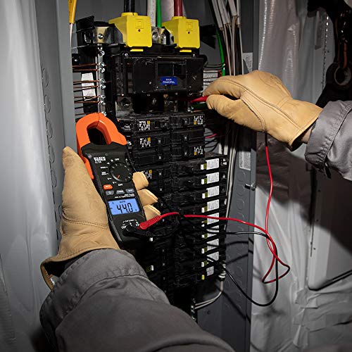 Klein Tools CL120 Digital Clamp Meter, Auto-Ranging 400 Amp AC - size: Clamp Meter