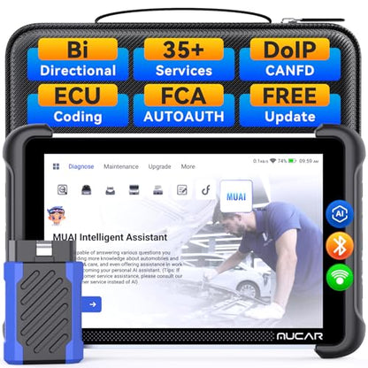 MUCAR 892BT Full System AI Bidirectional Scan Tool, Free Lifetime Updates