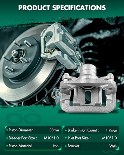 SCITOO Rear Left Disc Brake Caliper With Bracket 19B2994A - size: Rear Driver[19B2994A]