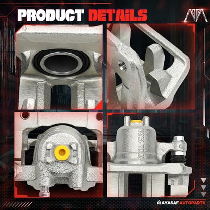 19B1449 Rear Left Driver Side Disc Brake Caliper Assembly - size: Rear Left