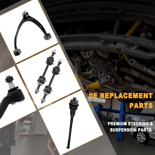 4 PCS Front Inner & Outer Tie Rod Ends Kit Fit for Chevy Silverado/GMC Sierra 1500 2500/Chevrolet Tahoe Suburban Avalanche/GMC Yukon XL/Cadillac Escalade ESV EXT, Replacement ES3488 ES3493 - size: ES3488-3493X2