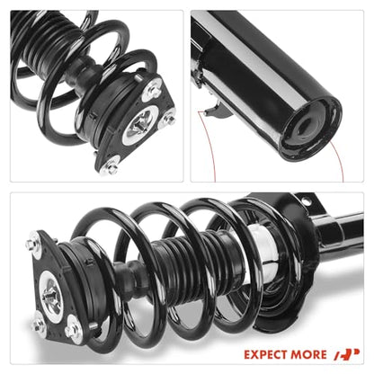 A-Premium Front Complete Strut Assemblies with Coil Springs, Set of 2