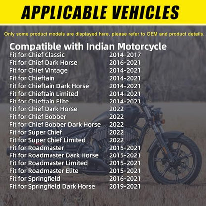 Brake Pads for Indian Chieftain/Roadmaster/Chief/Springfield 2014-2022