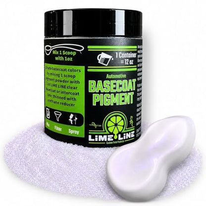 LiME LiNE Base Coat Maker Pigment Powder, Automotive Grade, Basecoat (Ghost Purple Pearl) - color: Ghost Purple Pearl