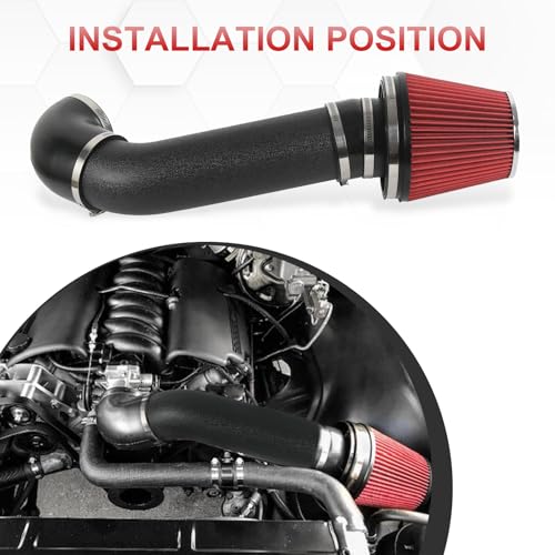 LS Swap Cold Air Intake kit Compatible with Camaro Chevelle GTO Monte Carlo Caprice LS1 LS2 LSX LQ4 LQ9 Restomod