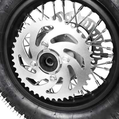 TDPRO 10" Rear Wheel 3.00-10 Tire Rim Disc Brake Assembly for Apollo Dirt Pit Bike CRF50 XR50 - size: Rear