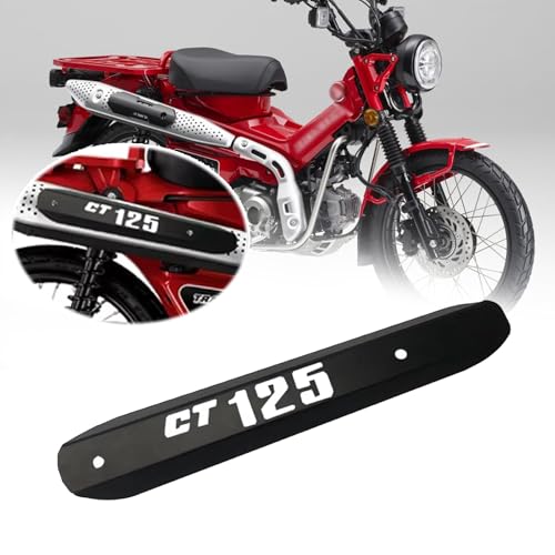 For Hunter Cub CT 125 Trail125 2026 Muffler Exhaust Heat Shield Anti-scalding Plate Anti-burn Safety Protection High Temperature Resistant CT 125 ct125 2020-2026 Heat Shield Motorcycle Accessories