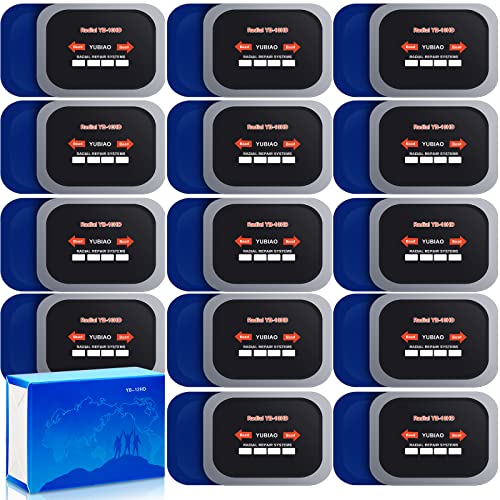 Tallew 20 Pcs Tire Patch Kit Heavy Duty Rubber, 3.15 x 4.7 Inch - size: 3.15 x 4.7 Inch