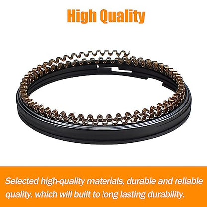 Piston Rings Replaces 24-108-22-s Fits for Kohler CH18-CH22 CV18-CV22 1.5mm Thick Top Ring Style A 77mm Standard Bore 24 108 22 2410822