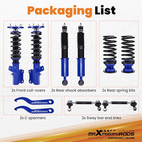 maXpeedingrods Coilovers for Ford Mustang S-197 2005-2014