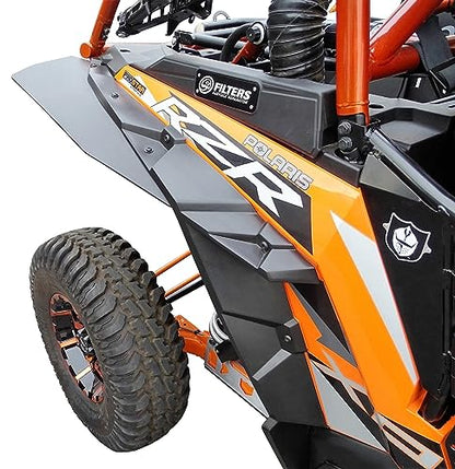 MudBusters Race-Lite Fender Flares for 2019-2023 Polaris RZR XP 1000 and XP Turbo (64inch 2 & 4 Seat) - size: Race-Lite