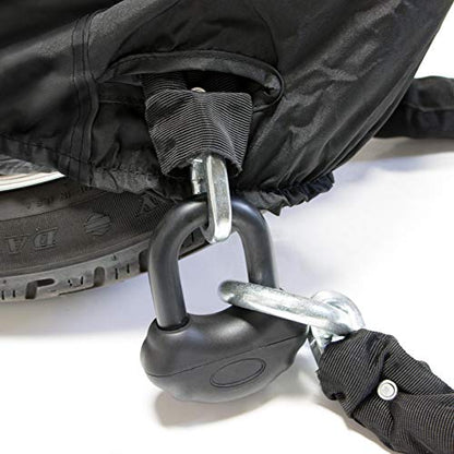 Dowco WeatherAll Plus EZ Zip Motorcycle Cover Professional Grade, Waterproof - size: XL