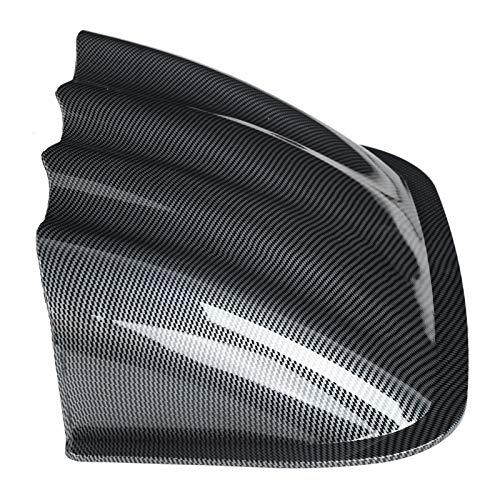 Universal 4 Hole Gauge Mount Holder Carbon Fiber Style Quadruple Dash Meter Pod Instrument Panel Cover for Auto Truck Boat Motorcycle ABS Plastic 52mm Hole Diameter 33.5 x 8.6cm