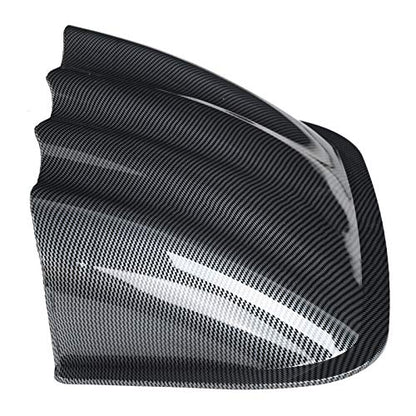 Universal 4 Hole Gauge Mount Holder Carbon Fiber Style Quadruple Dash Meter Pod Instrument Panel Cover for Auto Truck Boat Motorcycle ABS Plastic 52mm Hole Diameter 33.5 x 8.6cm