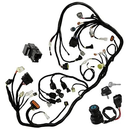 Caltric Wiring Harness Switch Key Relay Compatible with Yamaha Raptor 700 YFM700 2015 2016 2017 2018 2019 2020