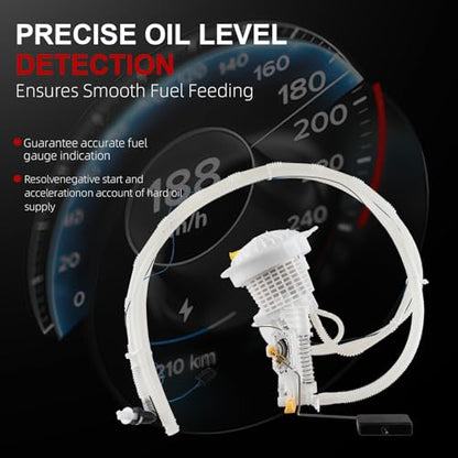 E7264A Electric Fuel Pump Module Assembly Compatible For Dodge Challenger 2008-2016 Chrysler 300 2005-2014 Charger 2006-2016 Magnum 2005-2008 Replaces E7279A SP7083M P76662M - size: E7279A