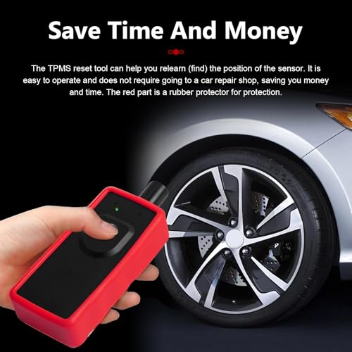 EL-50449 Ford TPMS Reset Tool, Portable High Efficiency Tire Pressure Monitor Sensor Relearn Tool, Car Diagnostic Tools for Ford F150 F250 F350 E150 E250 E350 Lincoln Mercury (Black)