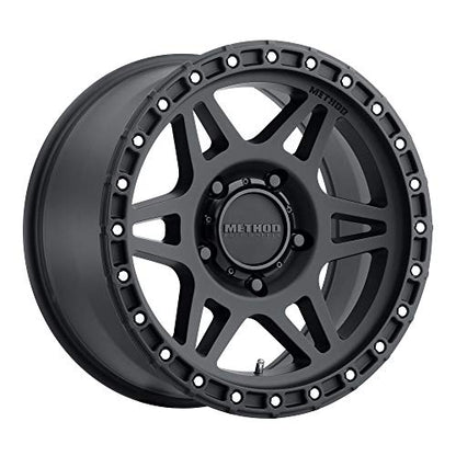 Method Race Wheels 312 Matte Black 17x9" 5x5", 12mm offset 4.5" Backspace, MR31279050512N - color: Matte Black, size: 17x9 inches, 5x5, -12/4.5"