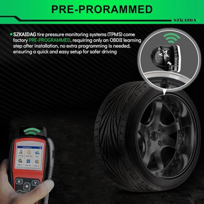 TPMS Sensor for:-GMC Yukon 2007-2020 Savana for:-Chevy Silverado