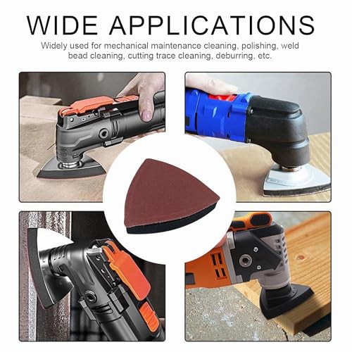 133 Pcs Oscillating Tool Sanding Pads Kit