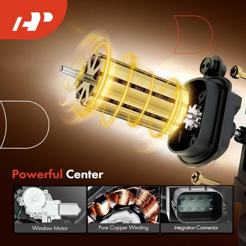 A-Premium Front Driver Side Power Window Regulator with Motor - style: Front Driver Side (LH)
