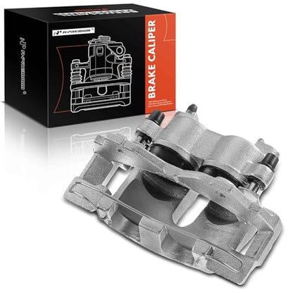 A-Premium Front Right Passenger Disc Brake Caliper with Bracket - style: ATE Brake System Front Passenger