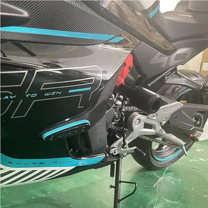 Motorcycle Frame Sliders Engine Guard Anti-Crash Protector for CFMOTO 450SS - color: Blue