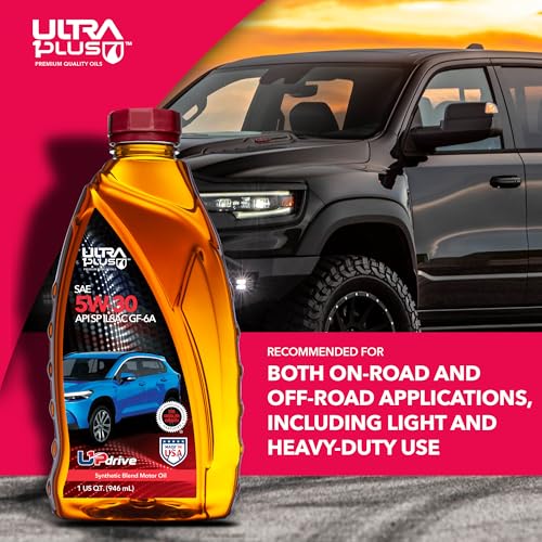 SAE 5W-30 Synthetic Blend Motor Oil API SP ILSAC GF-6A - size: 2 Gallon Pack