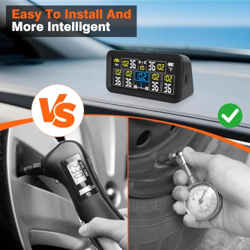 Rv Tire Pressure Monitoring System, Tire Pressure Monitor - size: 6 Sensors