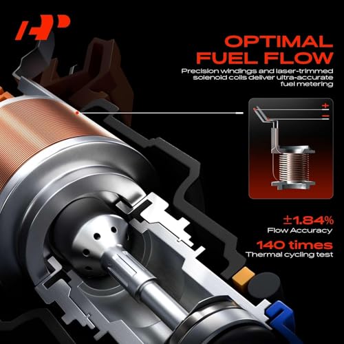A-Premium 6 Cylinder Fuel Injector Assembly w/Bracket w/Return fuel system