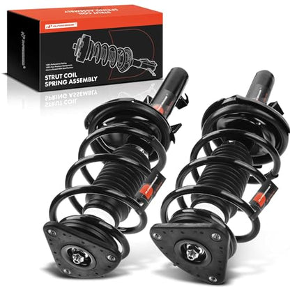 A-Premium Front Complete Strut Assemblies with Coil Springs, Set of 2 - style: Front Struts fit Mazda 3 2004-2013