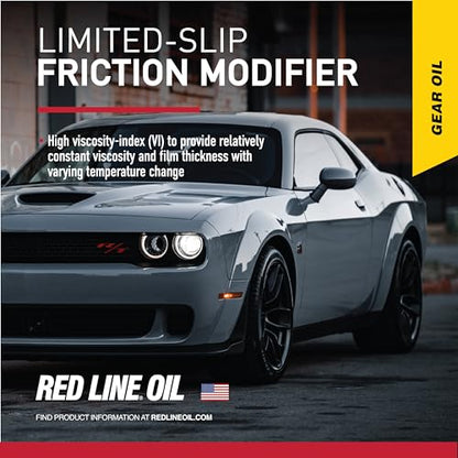 Red Line 80301 Limited Slip Friction Modifier - 4 Ounce - size: 4 Ounce