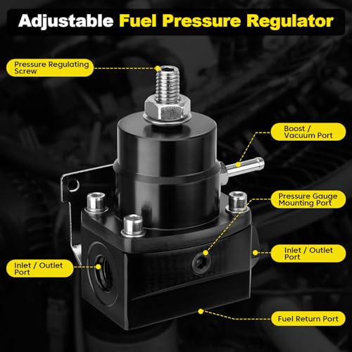 Adjustable EFI Fuel Pressure Regulator Kit