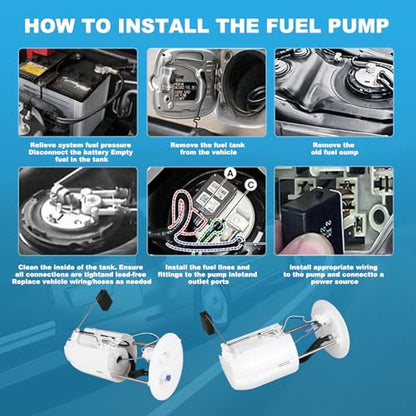 OTO-K Electric Fuel Pump Module Assembly Compatible with Toyota, Lexus