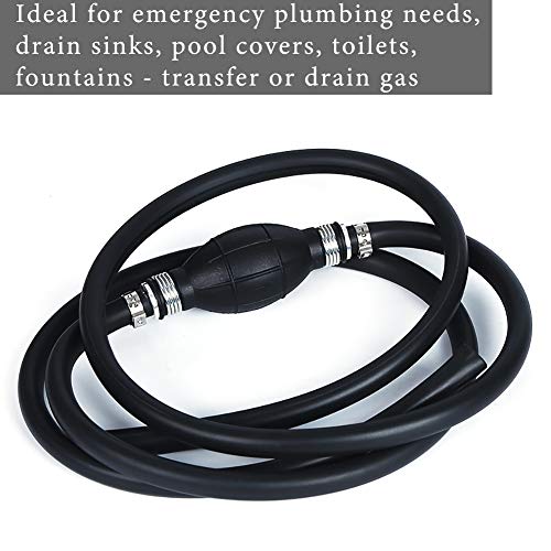 High Flow Siphon Pump, Gasoline Oil Water Fuel Diesel Transfer