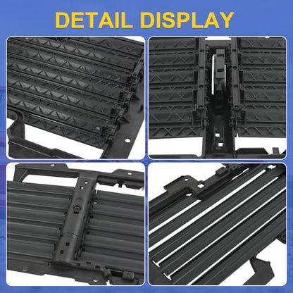 Active Grille Shutter Compatible with 2015-2020 Chevrolet Suburban Tahoe - size: w Motor