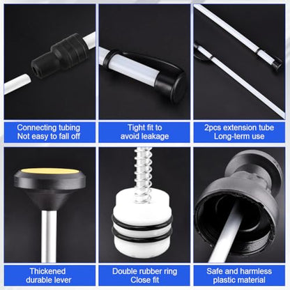Kakalote 500CC Fluid Extractor, Automotive Fluid Extractor Pump Manual Fuel Suction & Filler, Fluid Oil Change Evacuator, Car Vacuum Fuel Transfer Oil Extractor Pump for Fluid Extraction