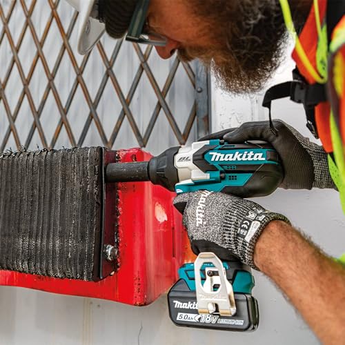 Makita XWT19T 18V LXT® Lithium-Ion Brushless Cordless 3-Speed 1/2" Sq. Drive Impact Wrench Kit w/Detent Anvil (5.0Ah) - style: Impact Wrench Kit