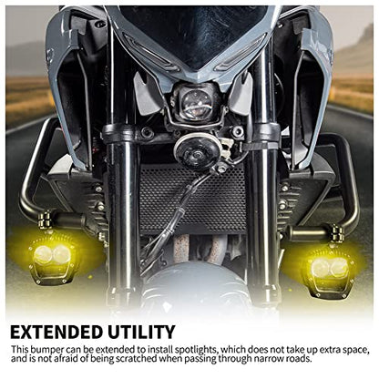 Motorcycle Steel Crash Bar Highway Freeway Engine Guard Bumper Frame Falling Protector Protection for Y.amaha MT 03 25 MT-25 MT-03 MT03 MT25 2013 2014 2015 2016 2017 2018 2019 2020 2021 2022 2023