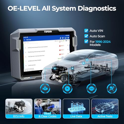 TOPDON AD900 Lite OBD2 Scanner, Bidirectional Scan Tool, 8" Large Screen