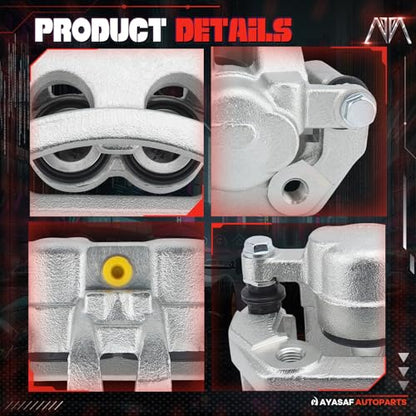 18B5076 18B5077 Rear Left&Right Disc Brake Caliper Assembly Set - color: Rear Left & Right